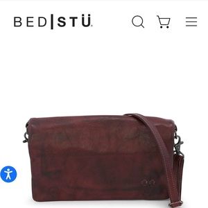 Bed Stu cadence crossbody in Merlot
